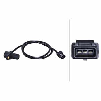Capteur de vilebrequin 6PU 358 191-271 Hella