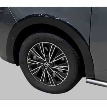 RGM Jeu d'évasements d'aile sur mesure pour Volkswagen T7 Multivan 2021 - Empattement long - Noir brillant
