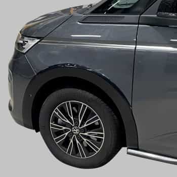 RGM Jeu d'évasements d'ailes sur mesure pour Volkswagen T7 Multivan 2021 - Empattement court - Noir brillant