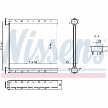 Radiateur de chauffage, chauffage intérieur