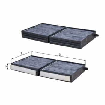 Filtre, air de l'habitacle LAKG 113/S Mahle