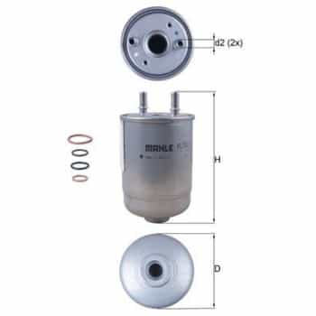 Filtre à carburant KL 752/5D Mahle
