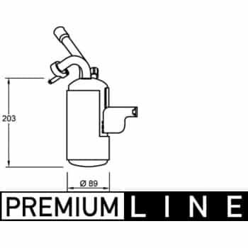 Filtre déshydratant, climatisation PREMIUM LINE