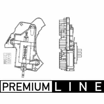 Régulateur, pulseur d'air habitacle BEHR *** PREMIUM LINE ***