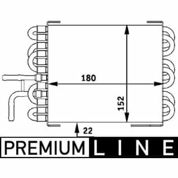 Refroidisseur de carburant BEHR *** PREMIUM LINE ***