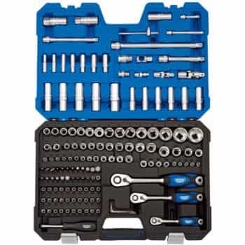 Jeu de douilles et cliquet Draper 1/4'', 3/8'' et 1/2'', 149pcs