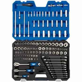 Jeu de douilles et cliquet Draper 1/4", 3/8" et 1/2", 150pcs