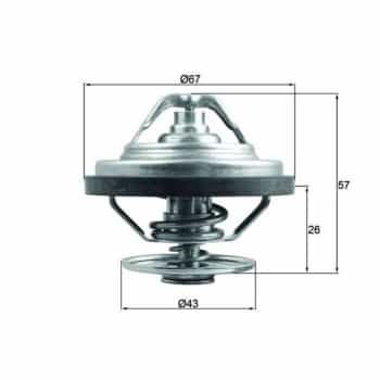 Thermostat, liquide de refroidissement