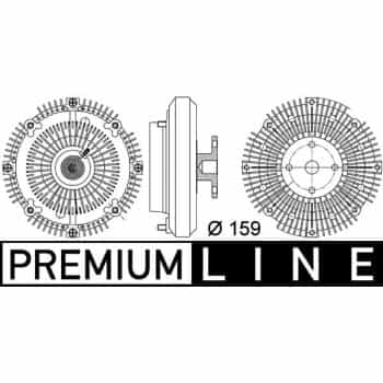 Embrayage, ventilateur de radiateur BEHR *** PREMIUM LINE ***