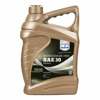 Huile moteur Eurol Monograde HDS SAE 30 E2 5L