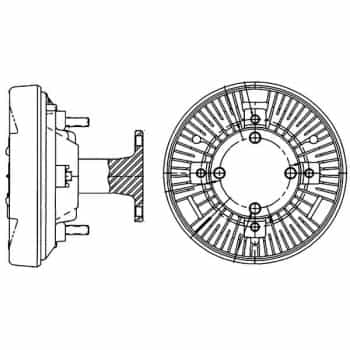 Embrayage, ventilateur de radiateur BEHR *** PREMIUM LINE ***