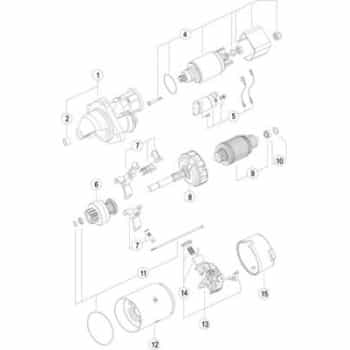Démarreur Landini 3.2kw