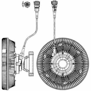 Embrayage, ventilateur de radiateur BEHR *** PREMIUM LINE ***