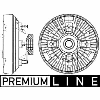 Embrayage, ventilateur de radiateur BEHR *** PREMIUM LINE ***