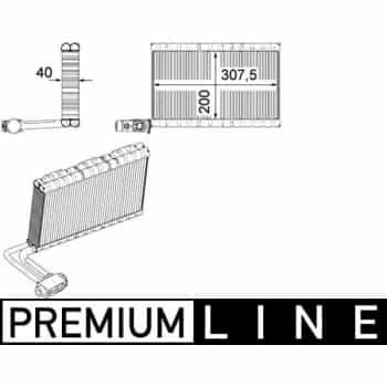 Évaporateur climatisation BEHR *** PREMIUM LINE ***