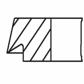 Jeu de segments de piston