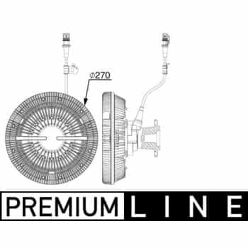 Embrayage, ventilateur de radiateur BEHR *** PREMIUM LINE ***