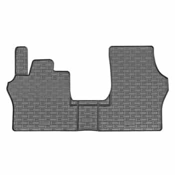 Tapis en caoutchouc sur mesure pour Volkswagen ID.Buzz Cargo 2022- (2 pièces)