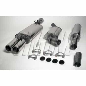 Pot d'échappement Simons pour Volkswagen Golf II GTi 16V / G60 1985-1991