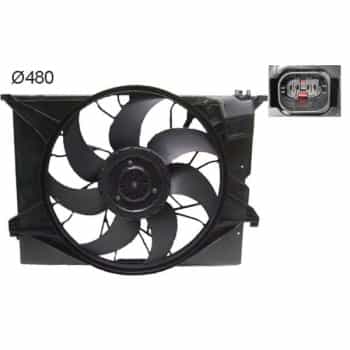 Roue de ventilateur de refroidissement CFF 486 000S Mahle
