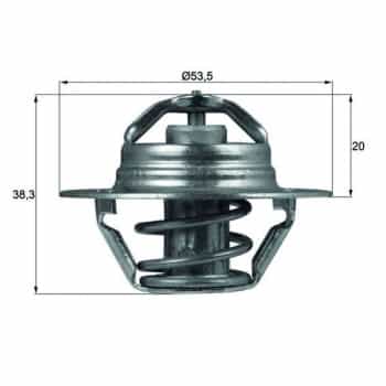 Thermostat, liqiuide de refroidissement BEHR