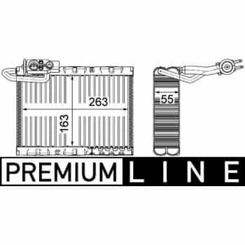 Evaporateur climatisation PREMIUM LINE