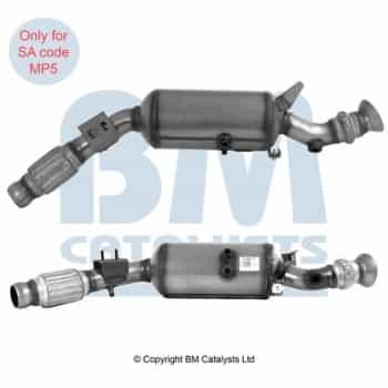 Filtre à particules / à suie, échappement Approved BM11461H BM Catalysts