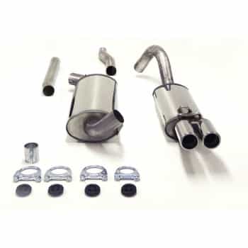 Échappement Simons pour Audi 80/90 Cabrio/Coupé 1986-1991