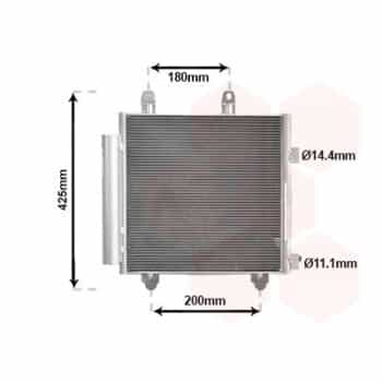 Condenseur, climatiseur 53015705 International Radiators