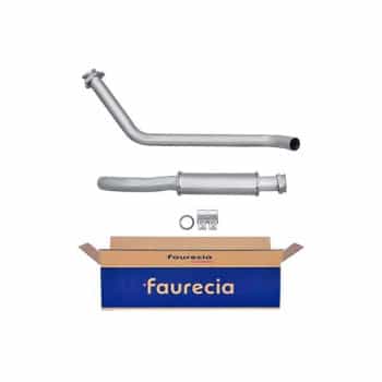 Silencieux avant - Kit Easy2Fit - Ensemble avec pièces de montage