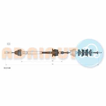 Cable d'embrayage