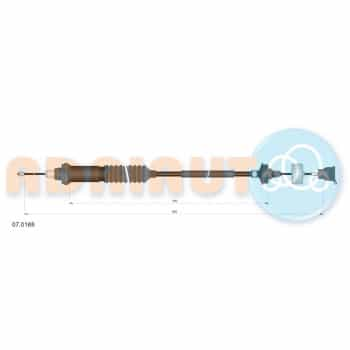 Cable d'embrayage