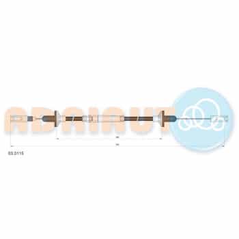 Cable d'embrayage