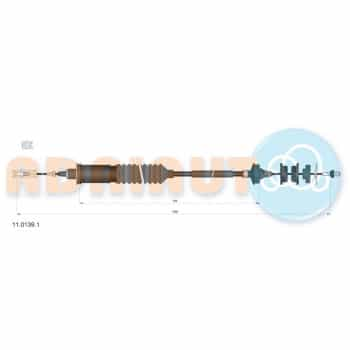 Cable d'embrayage