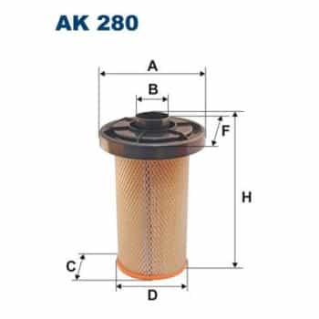 Filtre à air AK 280 Filtron