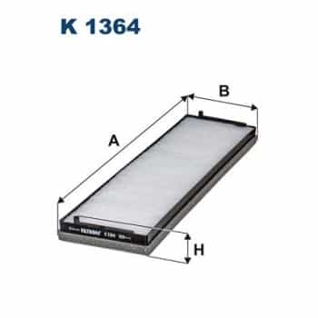 Filtre intérieur K 1364 Filtron