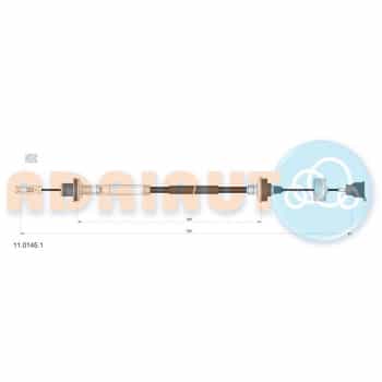 Cable d'embrayage