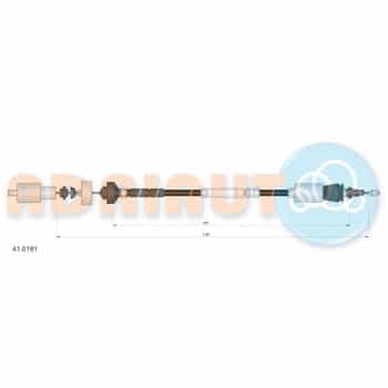 Cable d'embrayage