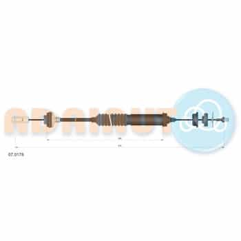 Cable d'embrayage