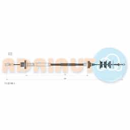 Cable d'embrayage