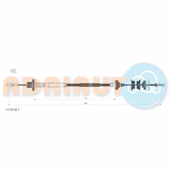 Cable d'embrayage