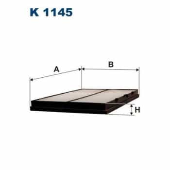 Filtre intérieur K 1145 Filtron