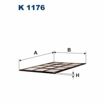 Filtre intérieur K 1176 Filtron