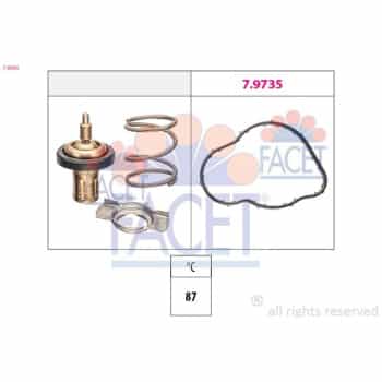 Thermostat, liquide de refroidissement 7.8930 Facet