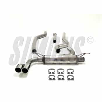 Pot d'échappement Simons sur mesure pour BMW 320D/420D -06/2015