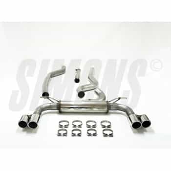 Pot d'échappement Simons sur mesure pour BMW 320D/420D -06/2015
