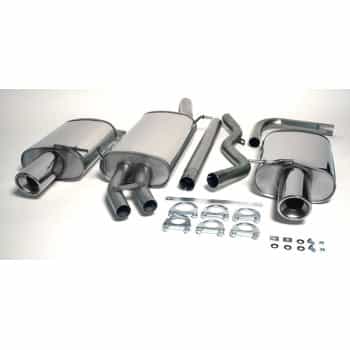 Pot d'échappement Simons sur mesure pour Audi A4 (B6) 2001-