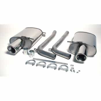 Pot d'échappement Simons sur mesure pour Audi A4 (B6) Quattro 2001-