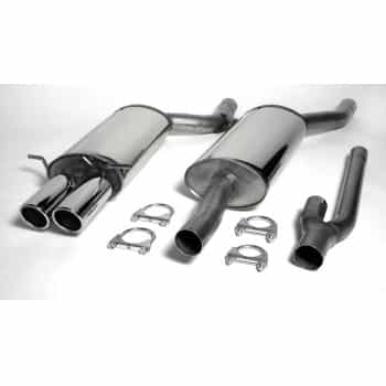 Pot d'échappement Simons sur mesure pour Audi A4 (B5) Quattro 1994-2000