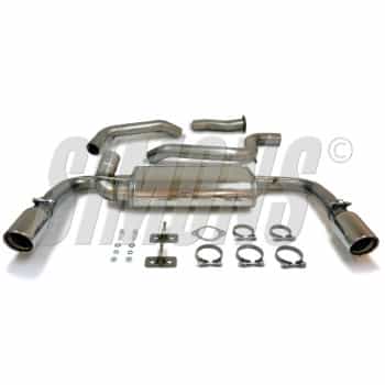 Pot d'échappement Simons sur mesure pour Volvo V40 T4/T5 2013-2015